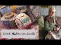 Stitch meditation scrolls