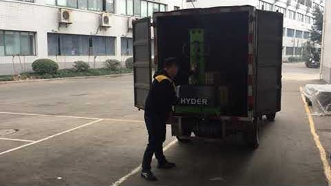 Unloading a pallet WITHOUT a forklift