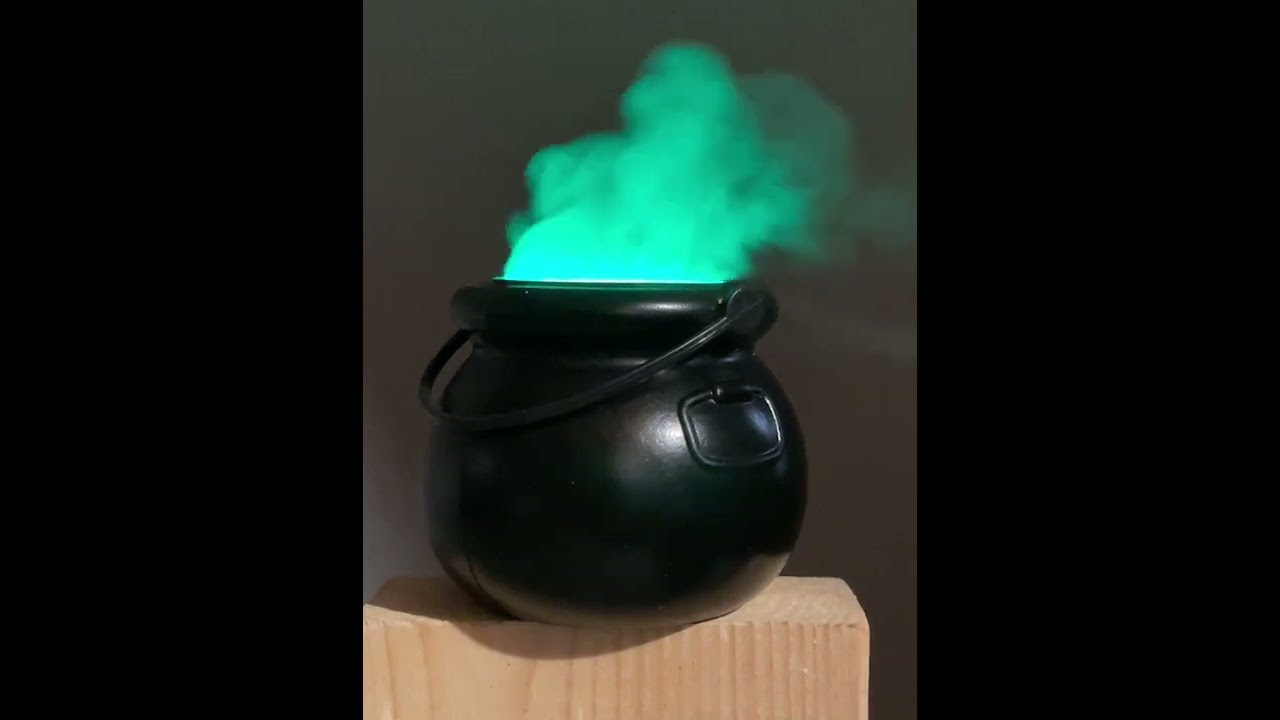 DIY Bubbling Cauldron Hack for Halloween