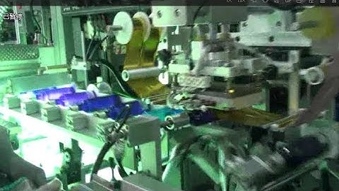 S102 2 color screen printing and 1 color hot stamping machine