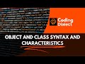 Object and class with syntax and characteristics | #viral |#trending |Coding Dialect