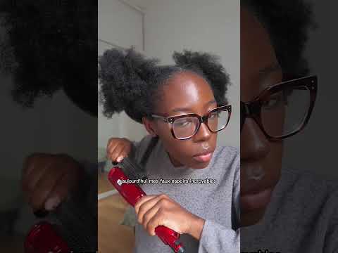 Vidéo: 4 façons de lisser les cheveux afro-américains
