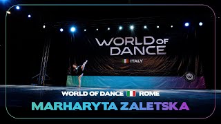 Marharyta Zaletska | Junior Division | World of Dance Rome 2024 #WODROME24