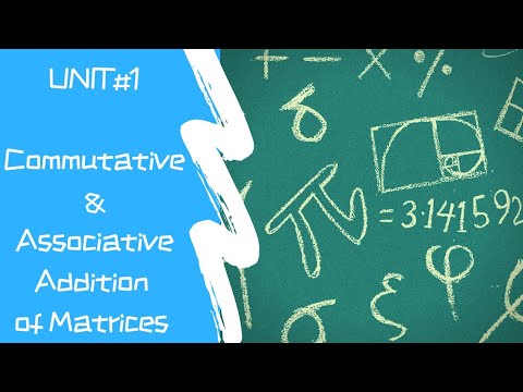 Video: Commutative yog matrix ntau npaum li cas?