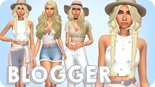LA BLOGGER | Sims 4 Create A Sim   FULL CC LIST
