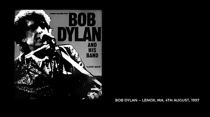 Bob Dylan  Lenox, Massachusetts. 4th August, 1997....