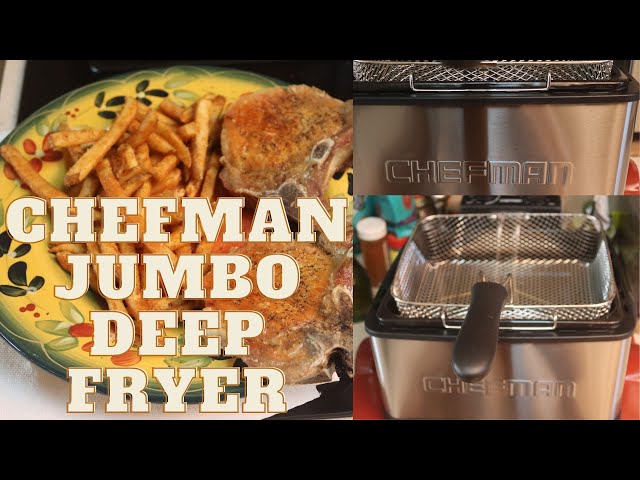 Big Chefman Deep Fryer Review with Wings, Fries, Poppers, Chicken, and More  