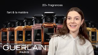 reviewing 20+ guerlain fragrances (l'art & la matière collection)