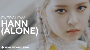 How Would Everglow Sing “HANN (Alone)” [(G)I-DLE)] — Line Distribution