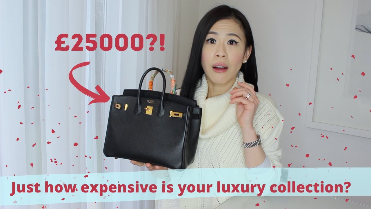 Review of my Designer Luxury Bag Collection - Hermes, Chanel, LV, Gucci,  Prada, Balenciaga, McQueen! 