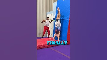 YOU GOTTA KICK HARD INTO YOUR HANDSTAND! 😂😂😂 Part 2