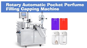 How To Use ZS-AFC6 Rotary Automatic Pocket Perfume Filling Capping Machine
