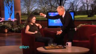 Ellens Pregnancy Test Of Natalie Portman
