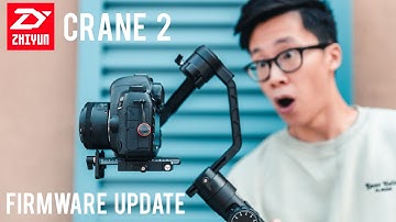 Zhiyun Crane 2 Firmware Update 1.76 (HUGE UPDATE) 2019