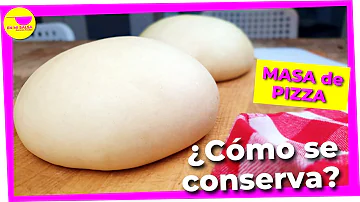 Como fazer massa de pizza e guardar na geladeira?