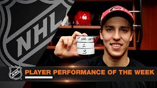 Teuvo Teravainen records a hat trick, collects 10 points in scorching hot week
