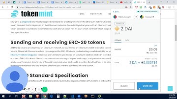 Sending ERC20 Tokens Using Metamask - TokenMint