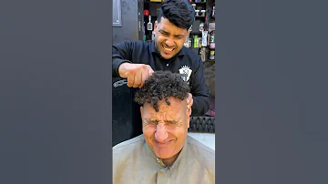 اسرع حلق شعر في العالم Funny Fun Barber Explore Shorts Shortvideo Fyp Viral 