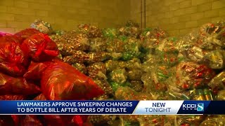 Iowa’s bottle bill awaits governor’s signature