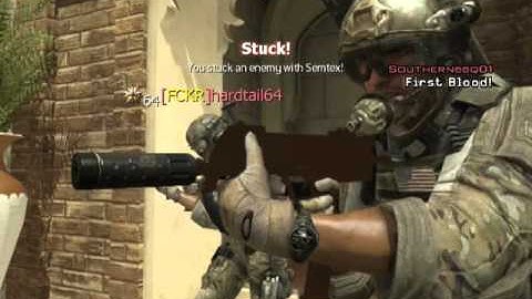 DARKABSOL-X - MW3 Semtex Stuck on mouth & 2Kill