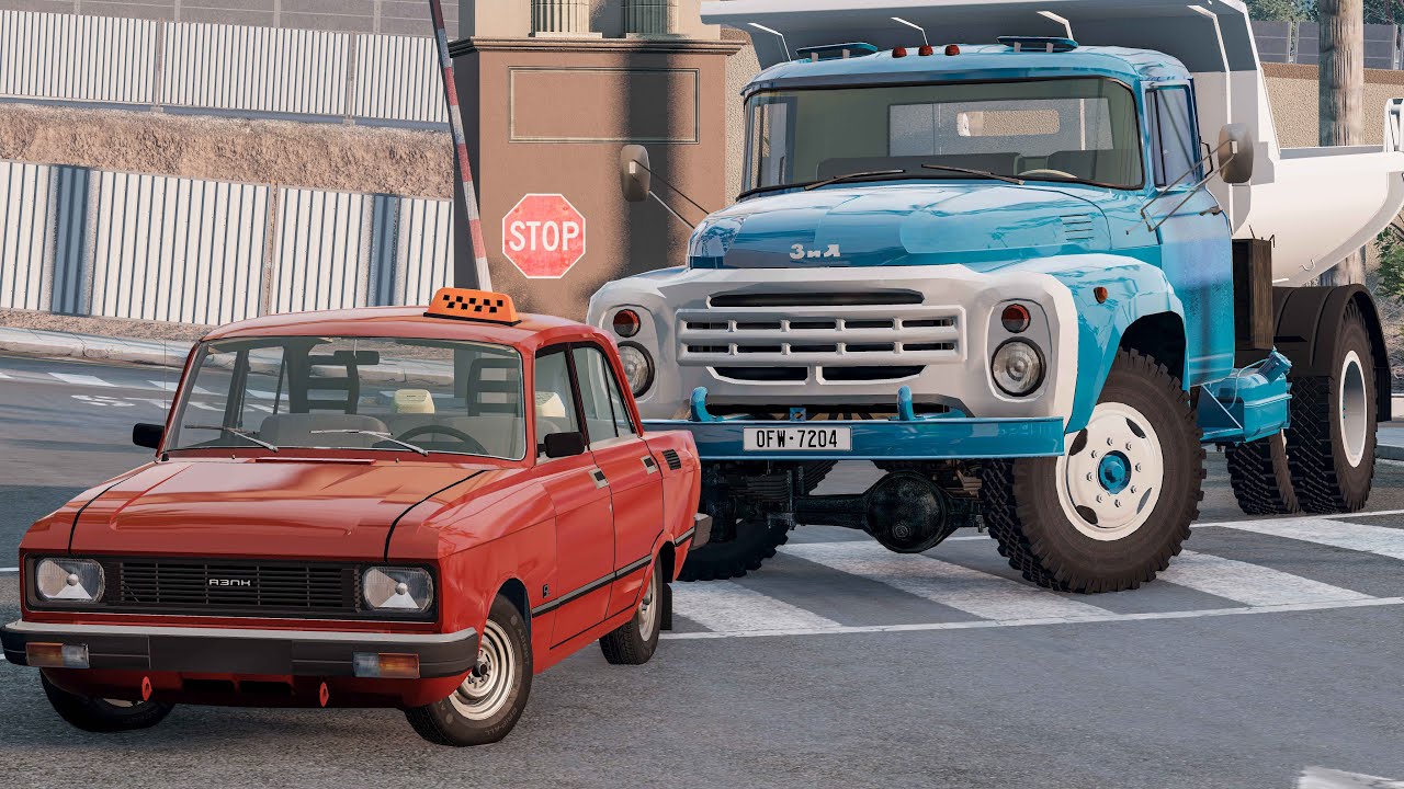 Yetim Uşaq Lotu Şəmi Musallat Qız Mələy Və Dayı Moskivic İlə Missyalar| BeamNG.Driver #malikbedelov