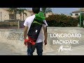 Longboard backpack  accessories for your longboard by monark supply