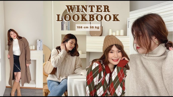 Winter Lookbook Ep.4 - แต่งตัวหน้าหนาว 12-20 องศา  ด้วยเสื้อผ้าราคาถูกแต่ดูแพง | Bebe Doang - Youtube