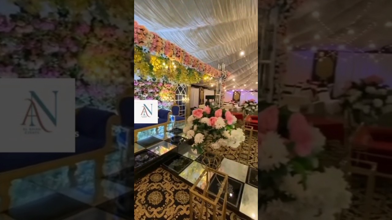 Best stage flowers decoration ideas 2023by al nikah events 