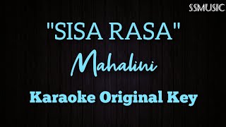 MAHALINI - SISA RASA (Karaoke version no vocal - original key)