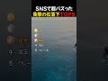 SNSで超バズった / 衝撃の石落下TOP5