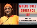 Where does Ignorance Lie? | Swami Sarvapriyananda