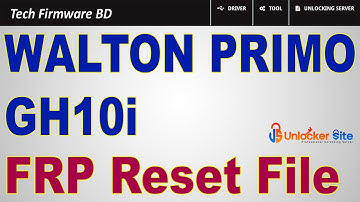 Walton Primo GH10i FRP Reset File | Without Box