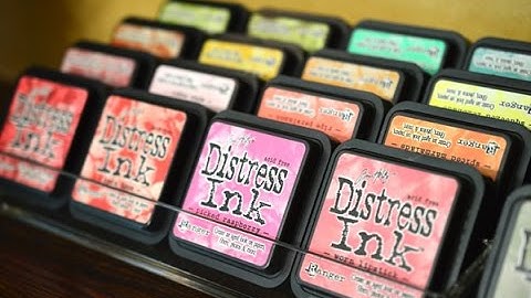 Distress Ink Storage Solution!
