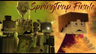 'Springtrap Finale' | A Minecraft Fnaf Animated Music Video ( Song By Groundbreaking )