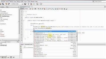Java IO Stream  Filewriter