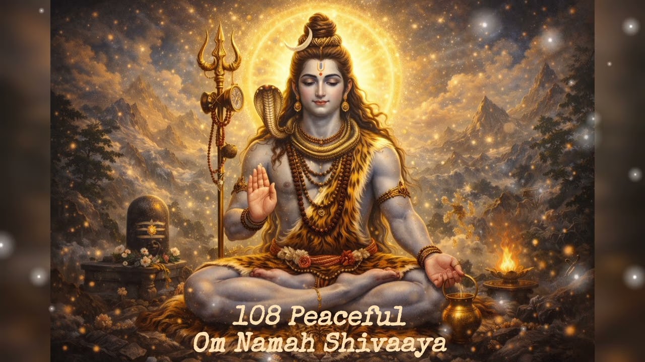 Om Namah Shivaya Mantra 108 Times | Powerful Shiva Chant for Peace & Positivity