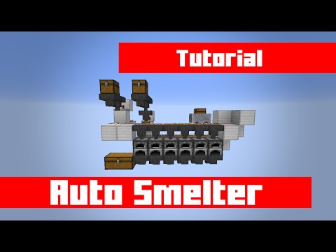 [Tutorial] Automatic Super Smelter V2 (2 Wide!)  FunnyCat.TV