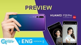 Preview Huawei P20 Pro 3 rear cameras with 5X hybrid zoom and Master AI