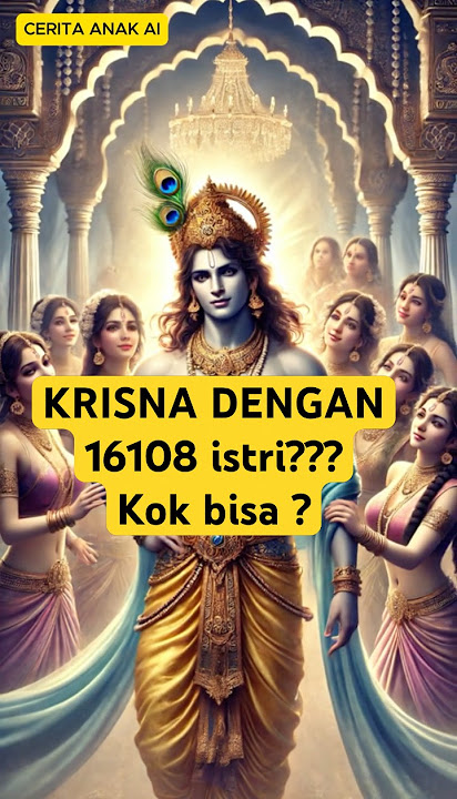 Mahabarata: 16.108 Istri Krisna ??? Kok Bisa #krisna #mahabarata #shortyoutube