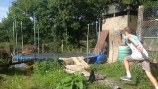 Trampoline Tricks summer 2016
