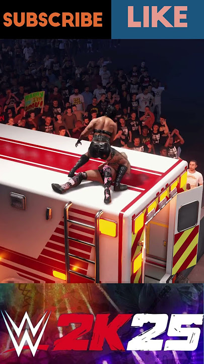 WWE Wrestling Alexa Bliss Vs Rhea Ripley Ambulance Match #shorts #short #viral #wwe #wwe2k24 #ps5