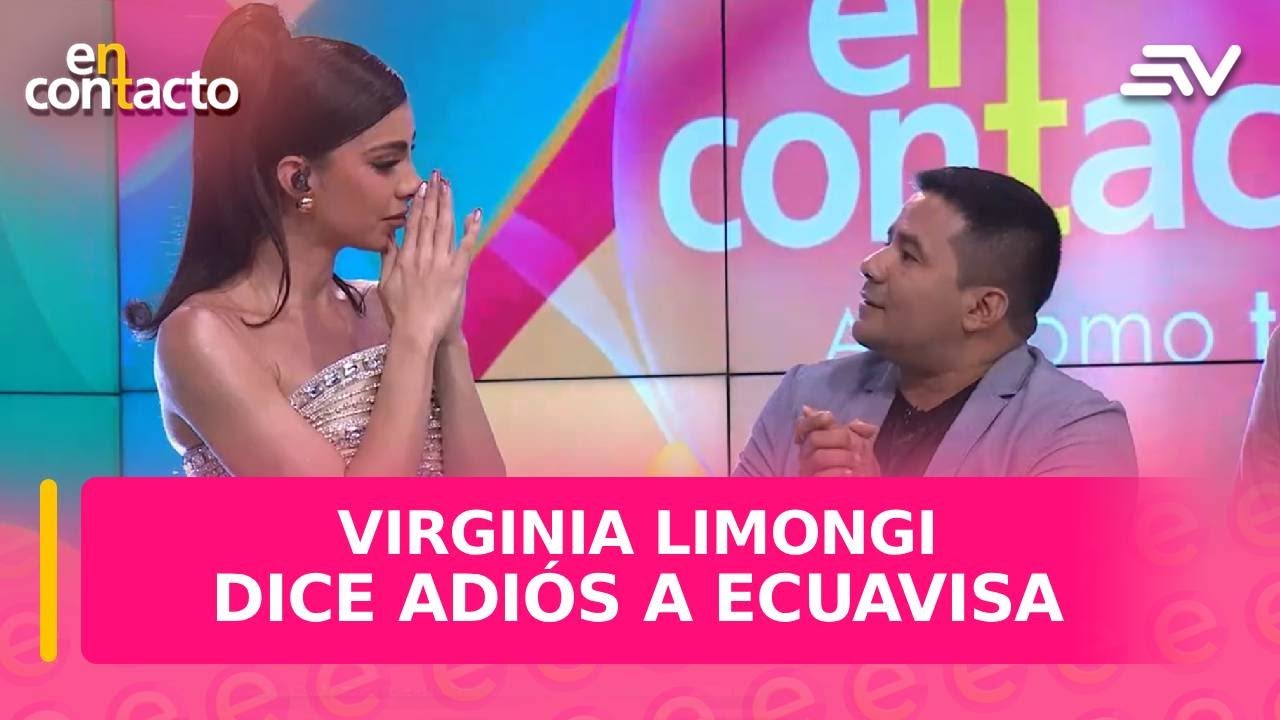 Virginia Limongi dice adiós a Ecuavisa | En Contacto | Ecuavisa