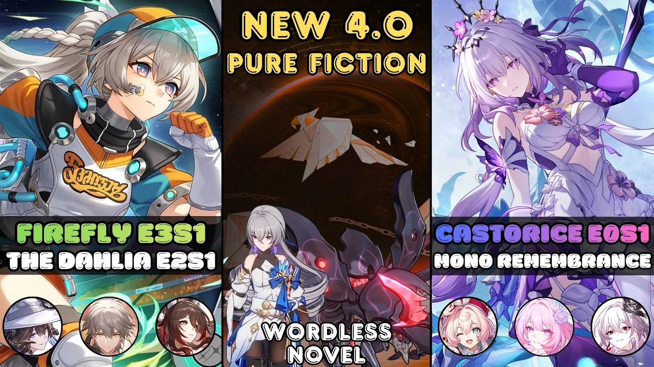 Firefly E3S1 x The Dahlia & Castorice E0S1 Mono RMC | New Pure Fiction 4.0 | HSR 4.0
