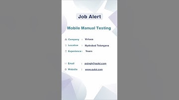 Software Tester Job Alert: Get Your Daily Update On The Latest IT Jobs | STAD Solution
