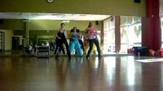 Dancing Machine -Jackson 5 salsa style Patricia's Zumba Fitness Dance Team