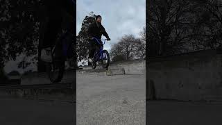 BMX JUMPS STAIRS. Come rate this trick 1-10 below. #bmx #viral #automobile