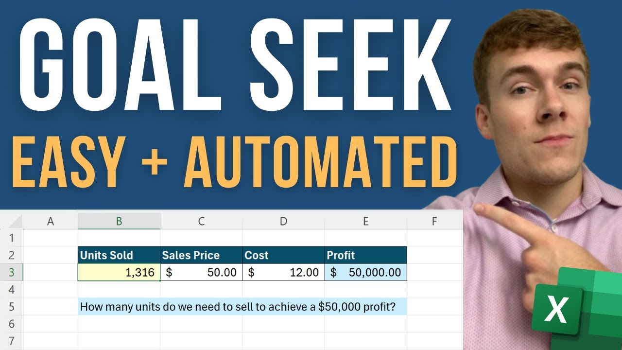 Goal Seek In Excel | With Examples - YouTube