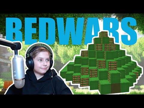 Sudėtingas lovos dengimo iššūkis! Minecraft bedwars /w FlixasPlayz #9