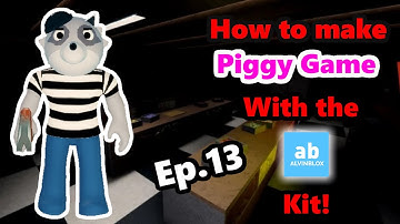 How to make a Piggy game using the AlvinBlox kit (Bot Trap Placing) - Ep 13 Pt 1