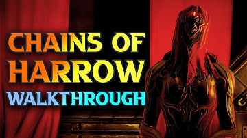 Chains Of Harrow Walkthrough - How To Get Harrow Blueprint Warframe Beginner